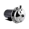 American Stainless Pumps Stainless Steel Pump, Carbon/Silicon Carbide/Viton Seal, 2 HP, ODP Motor, BEP = 45 gpm D3621042D3F